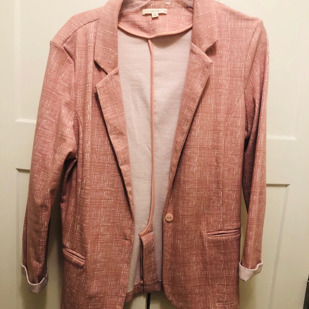 Pink blazer